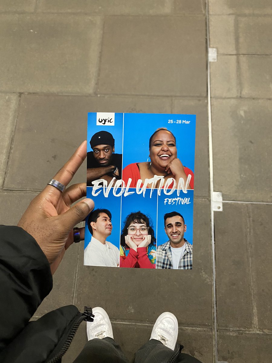 jordimcarter's tweet image. in the lab. 👨🏾‍🔬

lyric.co.uk/shows/evolutio…