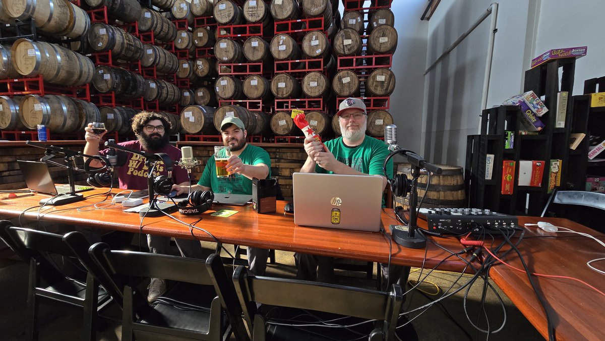 DrunkWithBuds's tweet photo. Our live recording at @RevBrewChicago is available anywhere you get podcasts! 

This one is so much fun, hope y'all enjoy!

Stay sexy.

https://t.co/7GZPO5ZUHx https://t.co/El7vba7mMJ