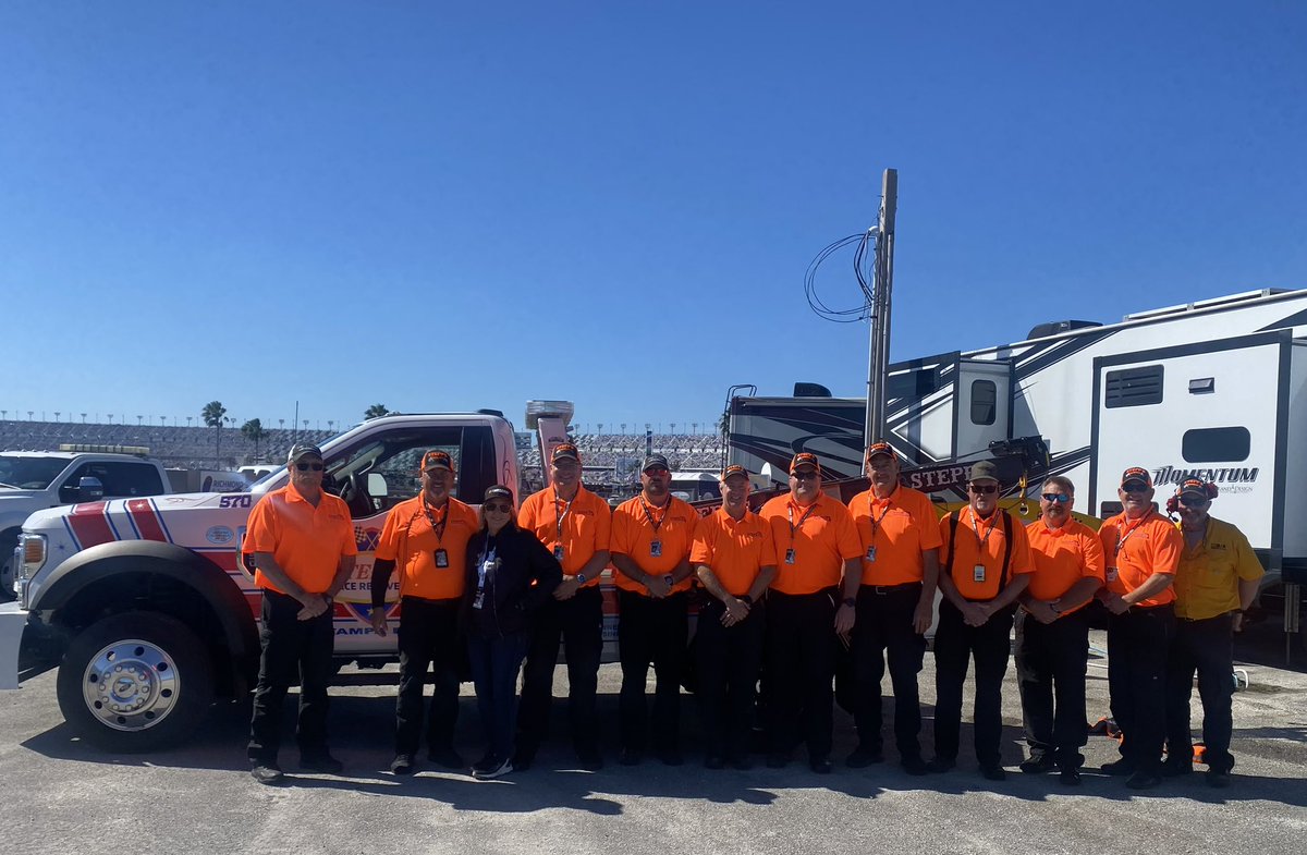 SteppsTowing's tweet photo. It’s race day y’all! #TeamSTEPPS Race Recovery is proud to be a part of the 66th running of the #Daytona500.🏁

#Daytona #DaytonaSpeedway #DaytonaSpeedweek #Wrecker #Towing #Transport #Racing #Drivers #RaceTeam #RaceRecovery #RaceResponder #RaceTrack #RecoveryResponse #Safety https://t.co/emujIOp7lB