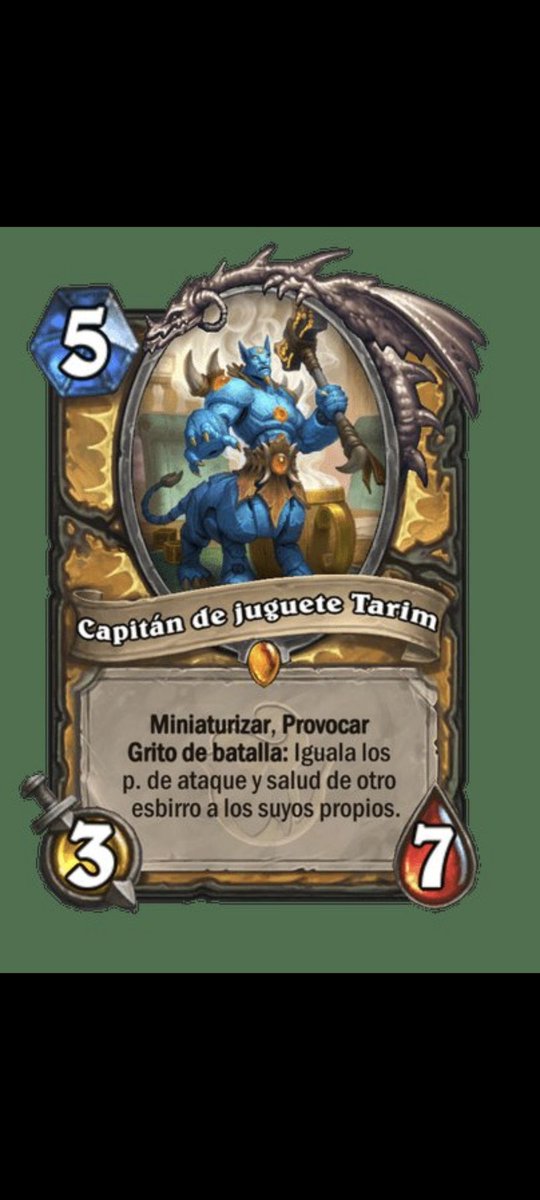 albertmanjon's tweet photo. @Josemicod5 @PlayHearthstone El Tarim por los feelings le encantará al bueno de @SantiKuma3X https://t.co/4ECw7Z85TK