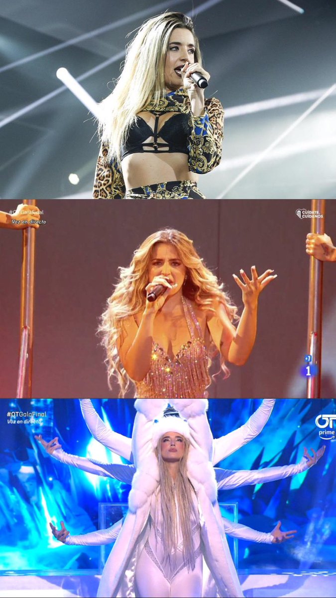 miguefndz's tweet photo. LOLA ÍNDIGO SIENDO LA 1ª EN SALIR DE OT 2017:

- artista invitada en ot 2018
- artista invitada en ot 2020
- artista invitada en ot 2023

DEFINE REINA 👑

#OT2023 #OTGalaFinal https://t.co/ooNemPUwdA