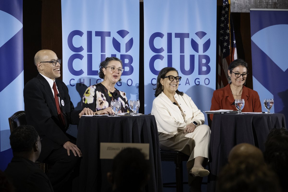 Thanks to everyone who joined us for our conversation about the humanities and economic development with @NEHchair Shelly Lowe at @CityClubChicago! 📻 Listen to the full podcast of the conversation from @WGNRadio here: bit.ly/49l58WO