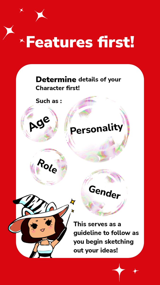 gamersestudio's tweet photo. Remember features first when creating your character! https://t.co/TUDXmw1qEe