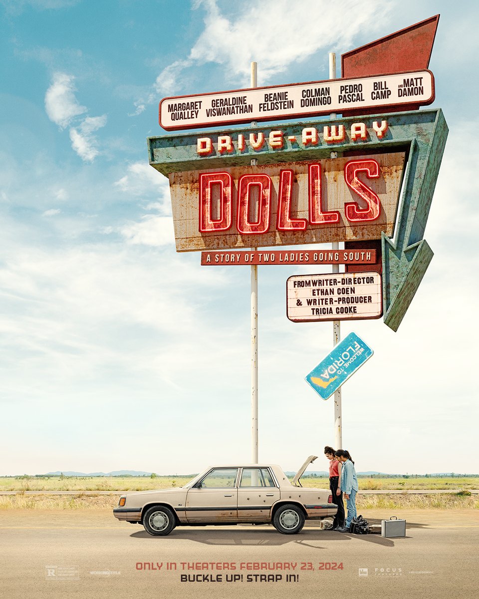 Opening this Friday at Cinema Salem! Drive - Away Dolls directed by Ethan Coen. Tickets available now!