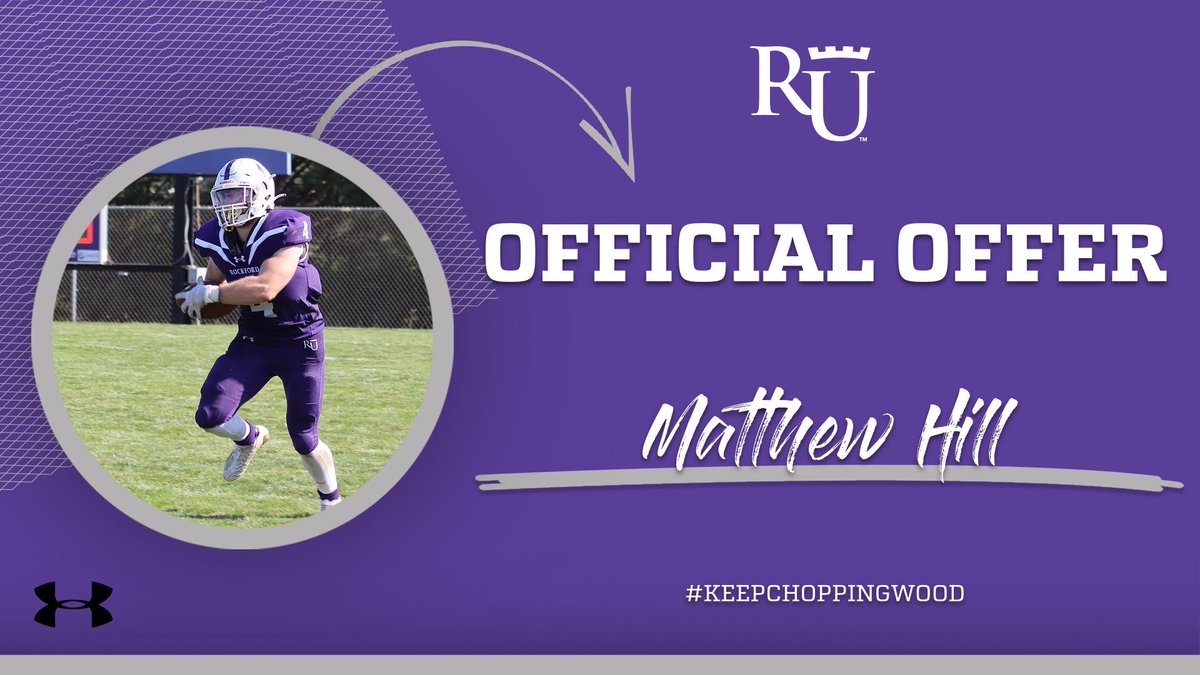matthewhill06's tweet image. After a great visit I am blessed to receive an offer from Rockford University 🙏🏽#AGTG @_CoachSWANSON @shawfootball1 @CoachGarner43 @RecruitGeorgia