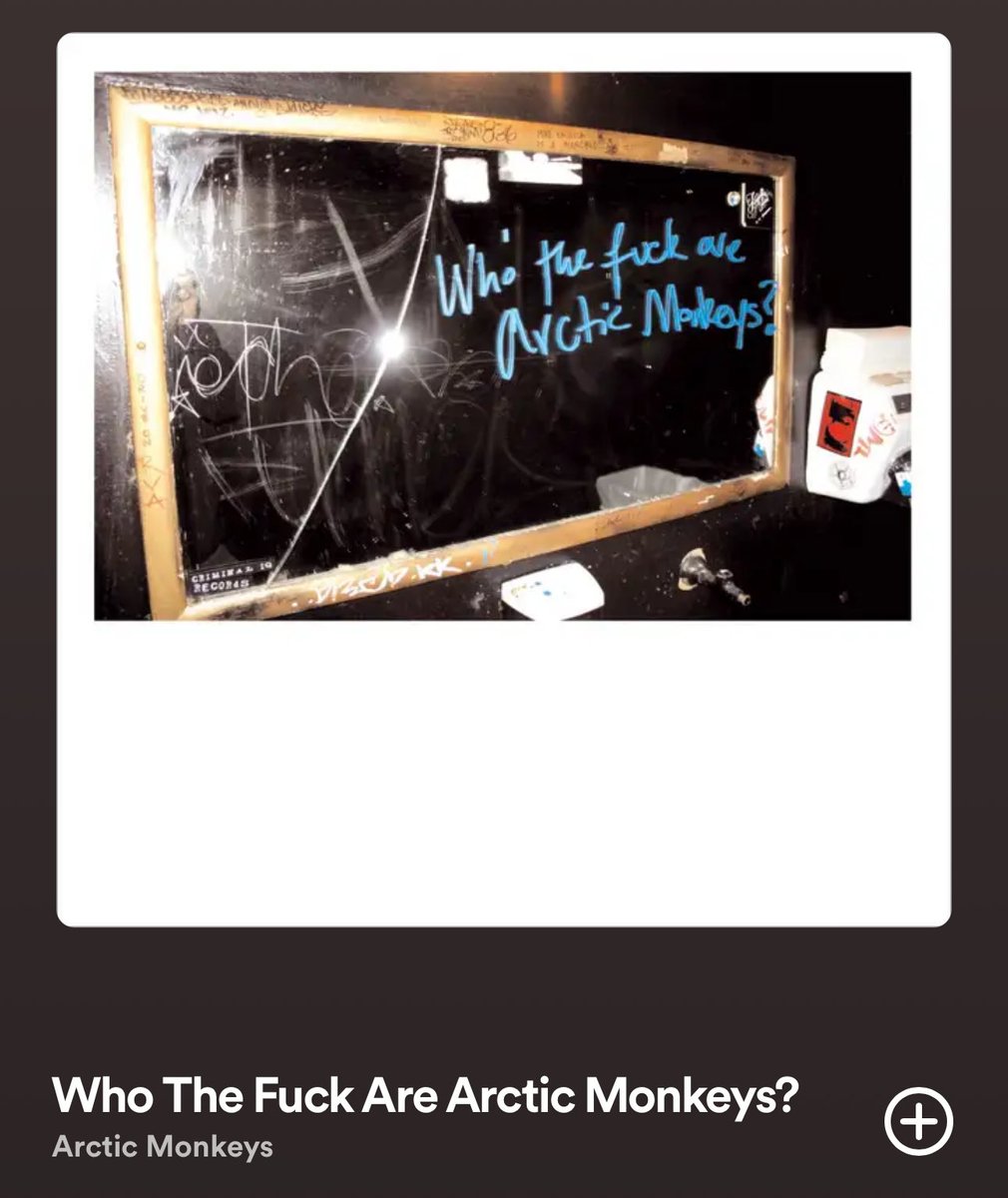 DAY 110 of keeping AMTWT alive:

Song: 𝑾𝒉𝒐 𝑻𝒉𝒆 𝑭𝒖𝒄𝒌 𝑨𝒓𝒆 𝑨𝒓𝒄𝒕𝒊𝒄 𝑴𝒐𝒏𝒌𝒆𝒚𝒔

Rate it from 1-10:

Favorite lyrics?:

Have you seen it live?:

•••

Leave your answers below and check in tomorrow for the next song!