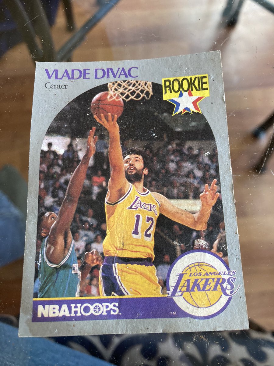 @bgoodvlade I found your rookie card in a shoebox left in the attic untouched for decades.

Best me and my little brother could afford back in the day....it's priceless to me now.