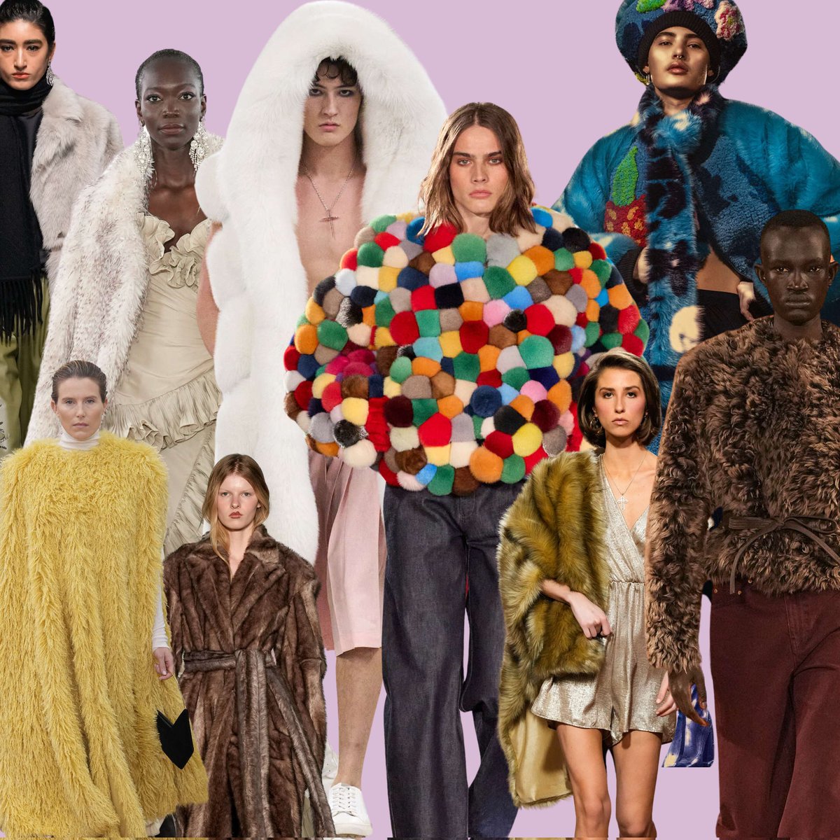 ResponsibleFur's tweet photo. Faux #fur was huge at NY #fashionweek 💓
Because real trends happen on the runways not on tiktok. https://t.co/9cWm9lLY2b