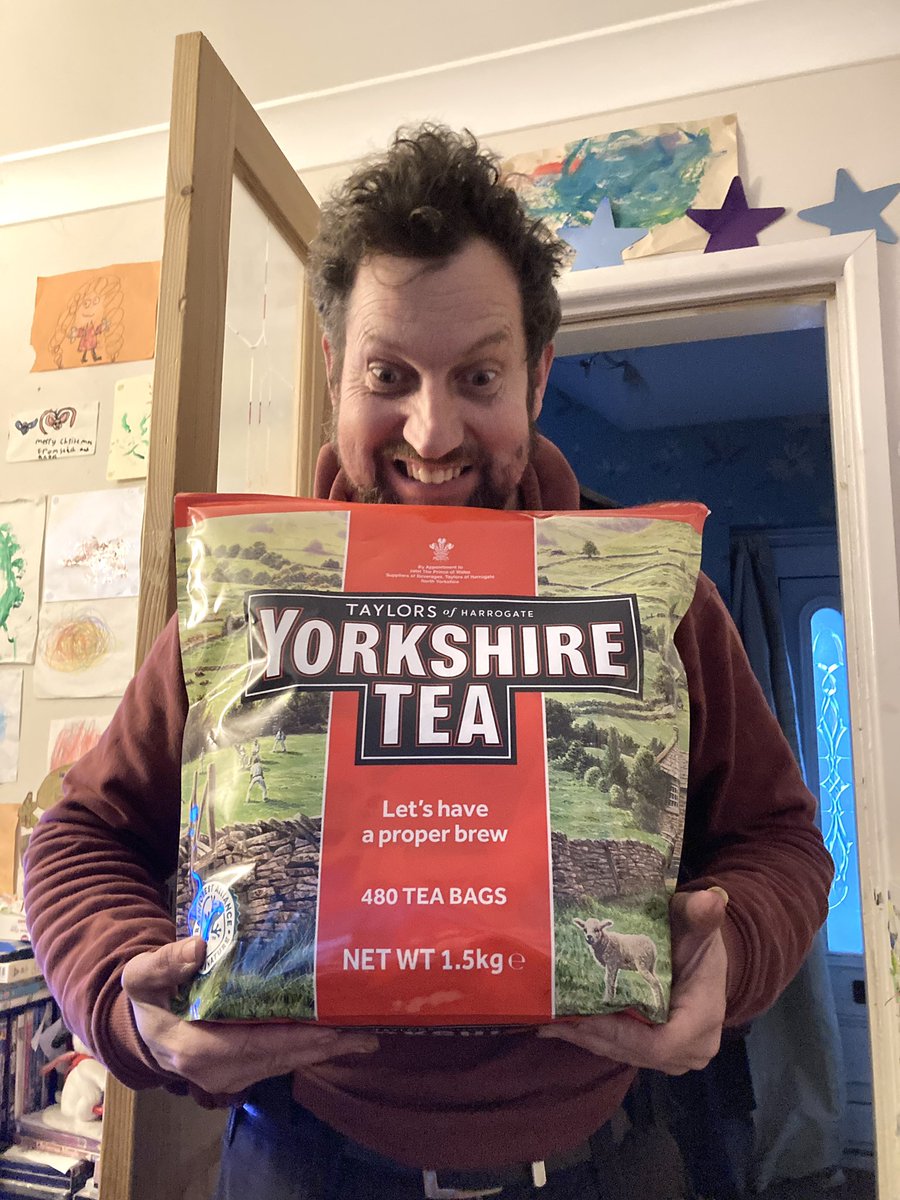 wurdsmyth's tweet photo. By โeck, heโs a keeper! โจ๐ซ๐
@YorkshireTea
#BobROCKS https://t.co/aDscrCBmBE