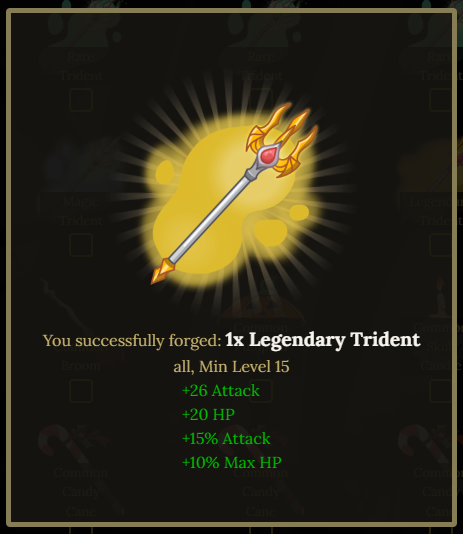 Renge197's tweet photo. 🌊 Just channeled my inner Poseidon and crafted the first legendary trident in $CHAMPZ! ⚔️ Ready to conquer the seas and reign supreme! 🌟 #LegendaryCrafting #PoseidonsBlessing #PlayAndEarn https://t.co/wYEyUoCsR6