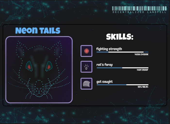 d_landfill's tweet photo. GA community๐๐ป๐โ๏ธ!!!!
Today we'll talk about the "Neon Tails" clan, which are residents of the #D_Landfill City.
1) "To find what you've lost, just follow the light that never goes out, no matter what," Neon Beam wisely whispered.
To continue๐
#d_landfill #NFTCity https://t.co/hx7GrqhjvF