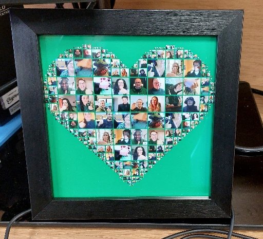 Been into the office today for a delayed @kidneycanceruk Green Day as I was receiving immunotherapy on the actual day. I was given this lovely photo collection of my colleagues who wore green on Green Friday.