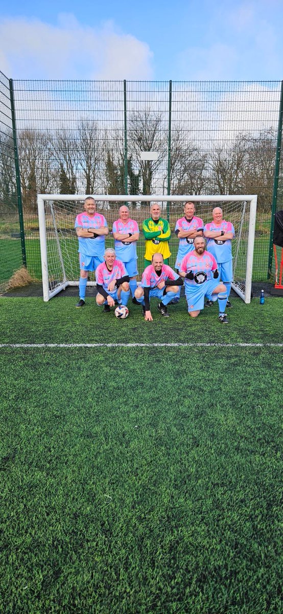 Winstanley Warriors one of our O50s teams at 'The Lane' wore their sponsored kit @DaddysWithAngel for the first time in the NW50FL last Sunday. A great set of lads and a great charity.