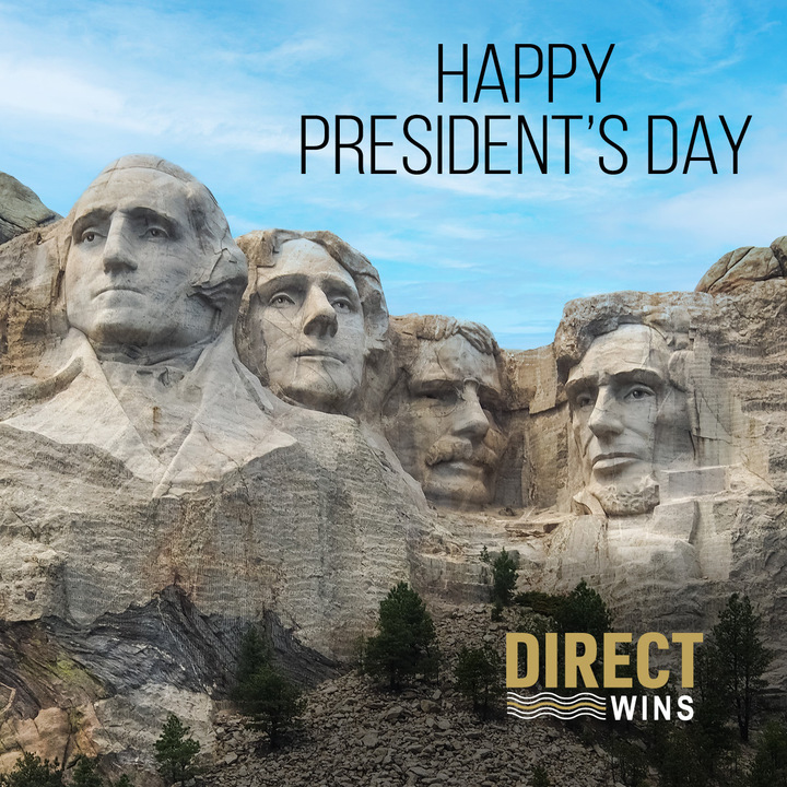DirectWins's tweet photo. On this Presidents Day, we honor the leaders who have shaped our nation's history and inspired us with their dedication to public service. We took a poll of our office’s favorite presidents; who is yours?
 #DirectWins #DirectMail https://t.co/k4tN6MRmbC