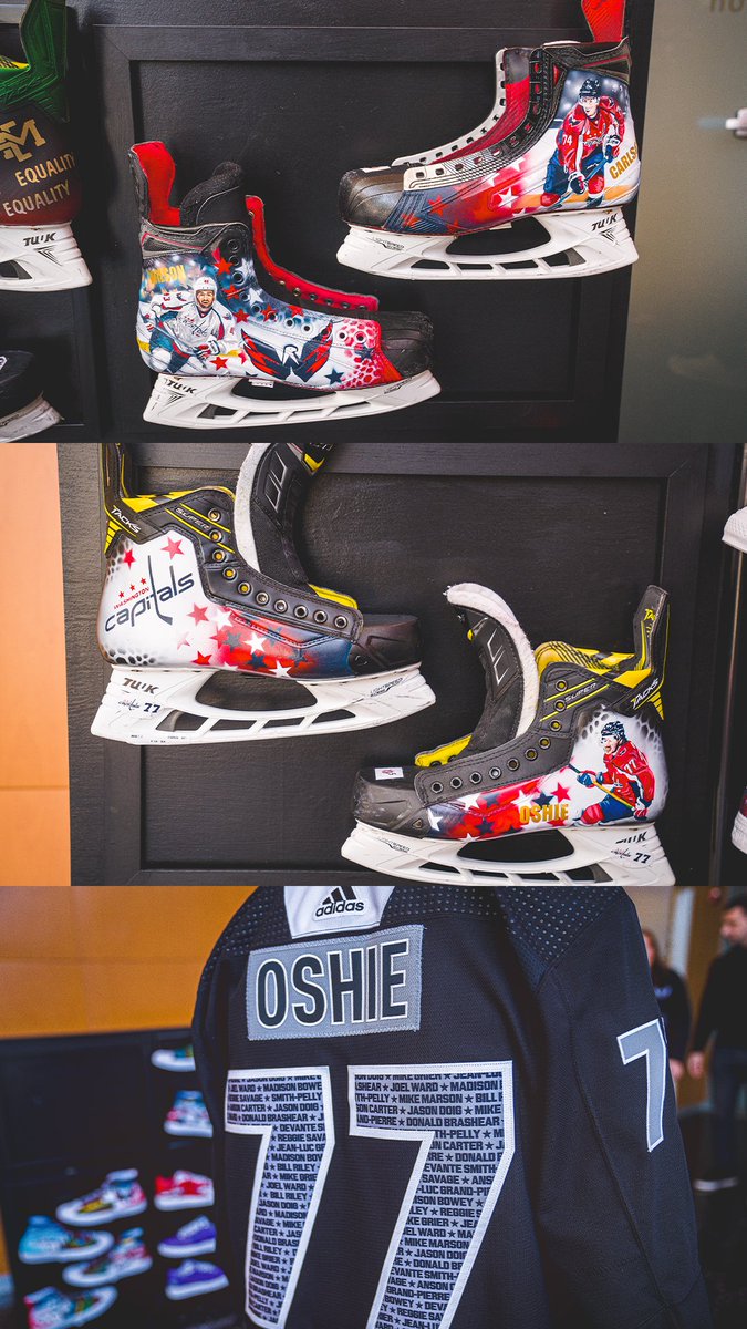 Capitals's tweet photo. 🔥 heat from head to toe 🔥 https://t.co/eBtCuYFGvT