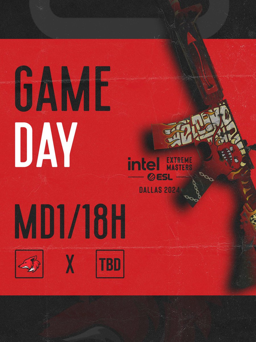 NoTagCS's tweet photo. Hoje vocês tem um compromisso! 18h estaremos on nos servidores do qualifier da IEM DALLAS!

Te encontro empurrando a NoTag na live do @redinhocsgo 

📺 https://t.co/dKXqUP0aZy

#GoNOTAG🦊 https://t.co/fUYz1sOYEy