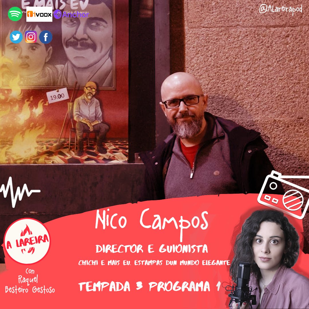 ALareiraPod's tweet image. Ola, colegas. Xa estamos de volta. 🎙️❤️🔥
Desta vez con @twiteoporvicio que nos veo falar do docu "Chichi e mais eu" e reflexions variadas e para toda a familia 👇👂
🟢 acortar.link/0KAe98