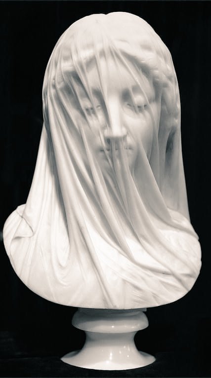 _rjardon's tweet photo. "The veiled Virgin" by G. #Strazza (1850) #marble #fineart https://t.co/3YzSxO0vsA