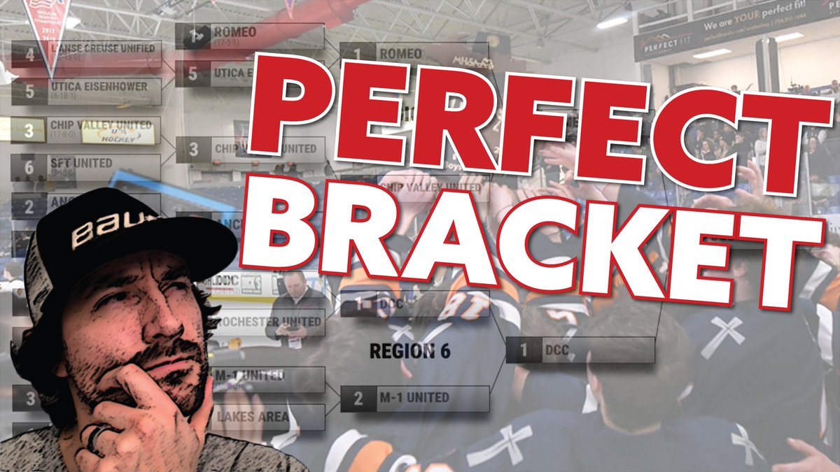 There’s nothing better than playoff hockey. Nothing. And the <a href="/MichHSHockey/">Mich HS Hockey</a> state playoffs start TODAY

So, Ladies and Gentlemen, I give you the first and only PERFECT BRACKET ⤵️
youtube.com/live/sHGl6enrp…