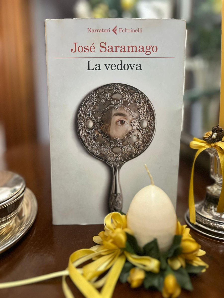 Carissimi amici de #ILibrofili, per un nuovo appuntamento de #IClassicidelLunedì, @MinervaArmata propone il meraviglioso romanzo 'La vedova' di José Saramago.