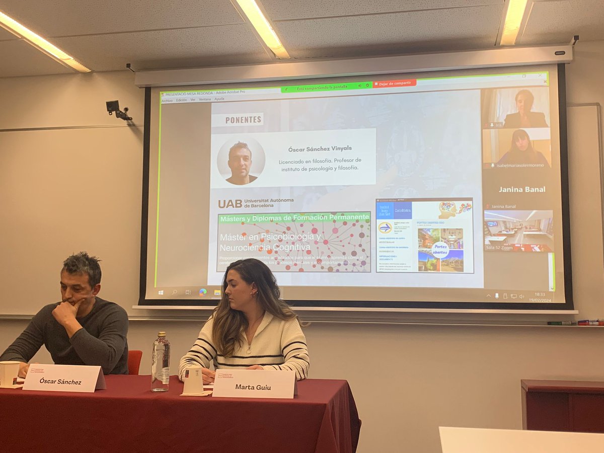 Óscar Sánchez Vinyals
"Se ha perdido la narrativa del dolor: el dolor sirve para crecer, conseguir cosas importantes conlleva dolor. Estamos en una sociedad paliativa: se ve el dolor como antinatural."