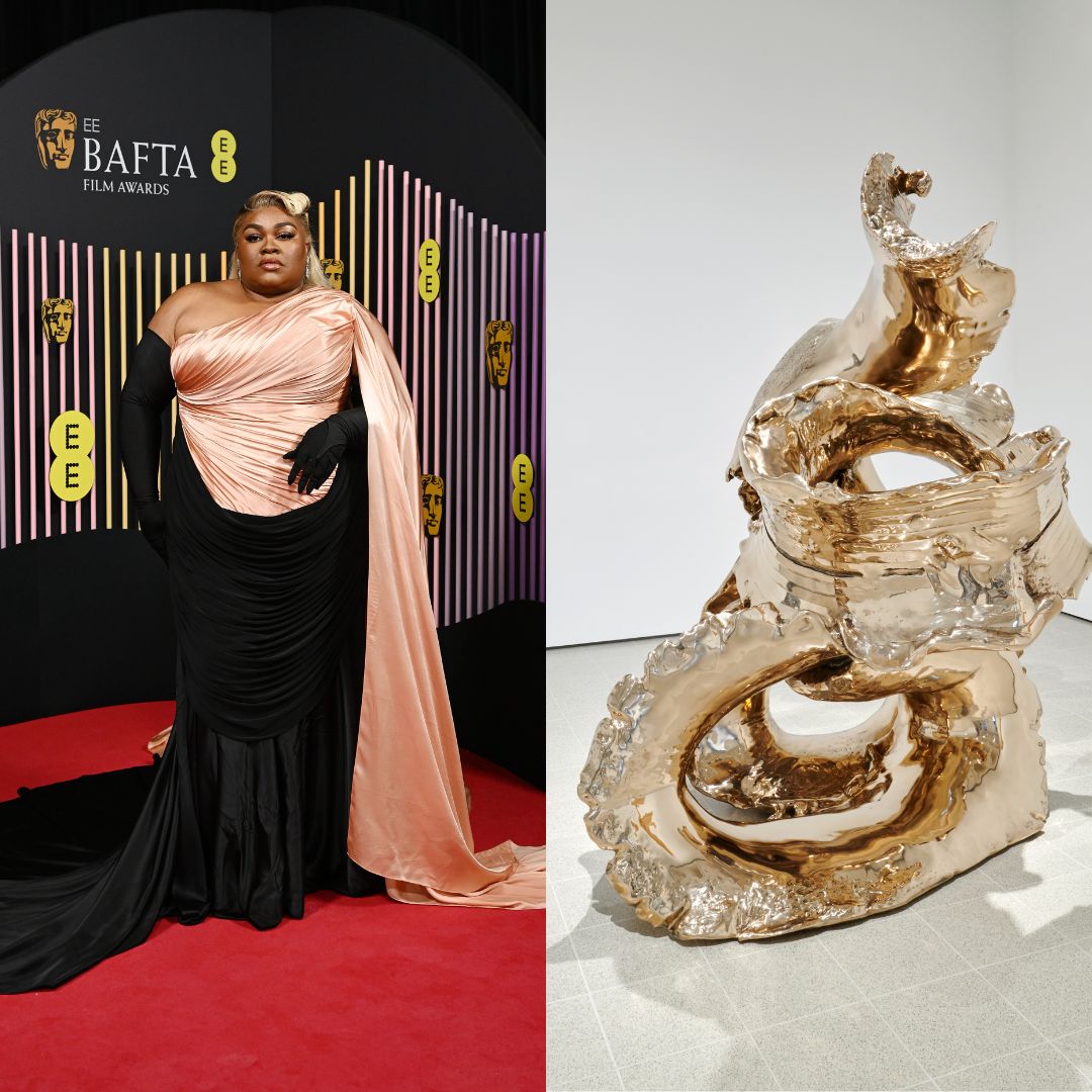 BAFTA looks vs sculptures in our exhibition, When Forms Come Alive. Can you spot the similarities?👗👀 Last night @southbankcentre, stars took to the red carpet for the @BAFTA Film Awards, playing with form through fashion. These are a few of our favourite looks 😍 #EEBAFTAS