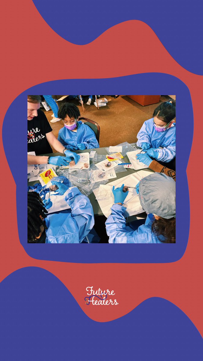 For our February UofL Hospital session, our Future Healers learned all about the eyes and vision👁️ We got to explore all things sight through several different activities including a dissection! We can’t wait for our next session🩺