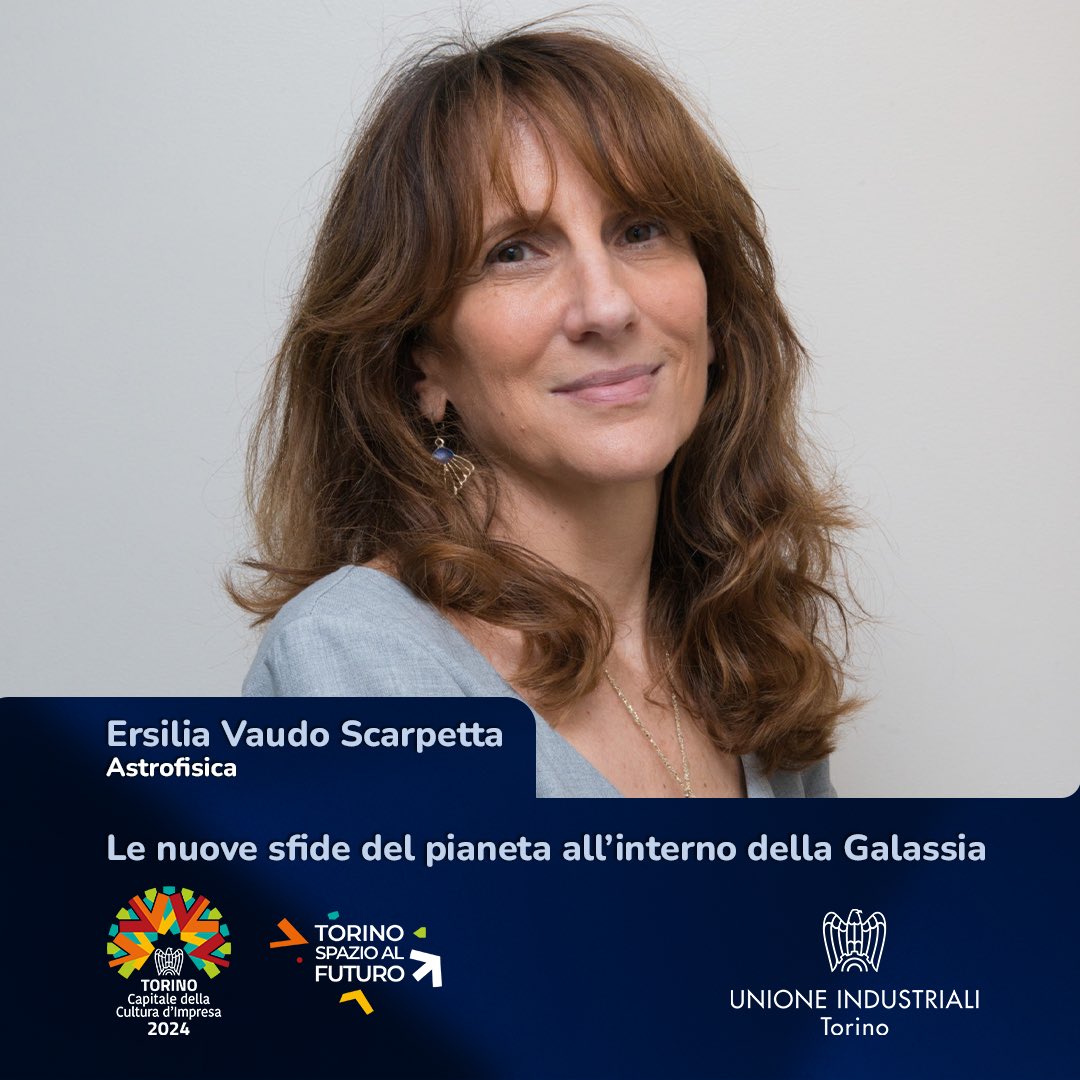 🔴 È il momento de “Le nuove sfide del pianeta all’interno della Galassia”, insieme a Ersilia Vaudo Scarpetta.

Il suo intervento in diretta ⤵️
youtube.com/live/zhMAhDykG…

#TorinoSpazioAlFuturo