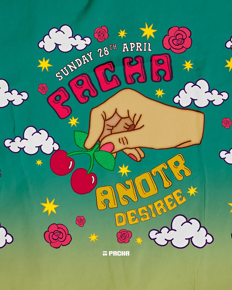 ANOTR's tweet photo. returning to the island and it’s gonna be one for the books 🏝️ 
doing our own night at Pacha is something we’d never imagined but here we are…. 🤯 playing the opening week of Pacha joined by Desiree - see you all on the 28th of April ❤️ https://t.co/pSW8sSIhHc
