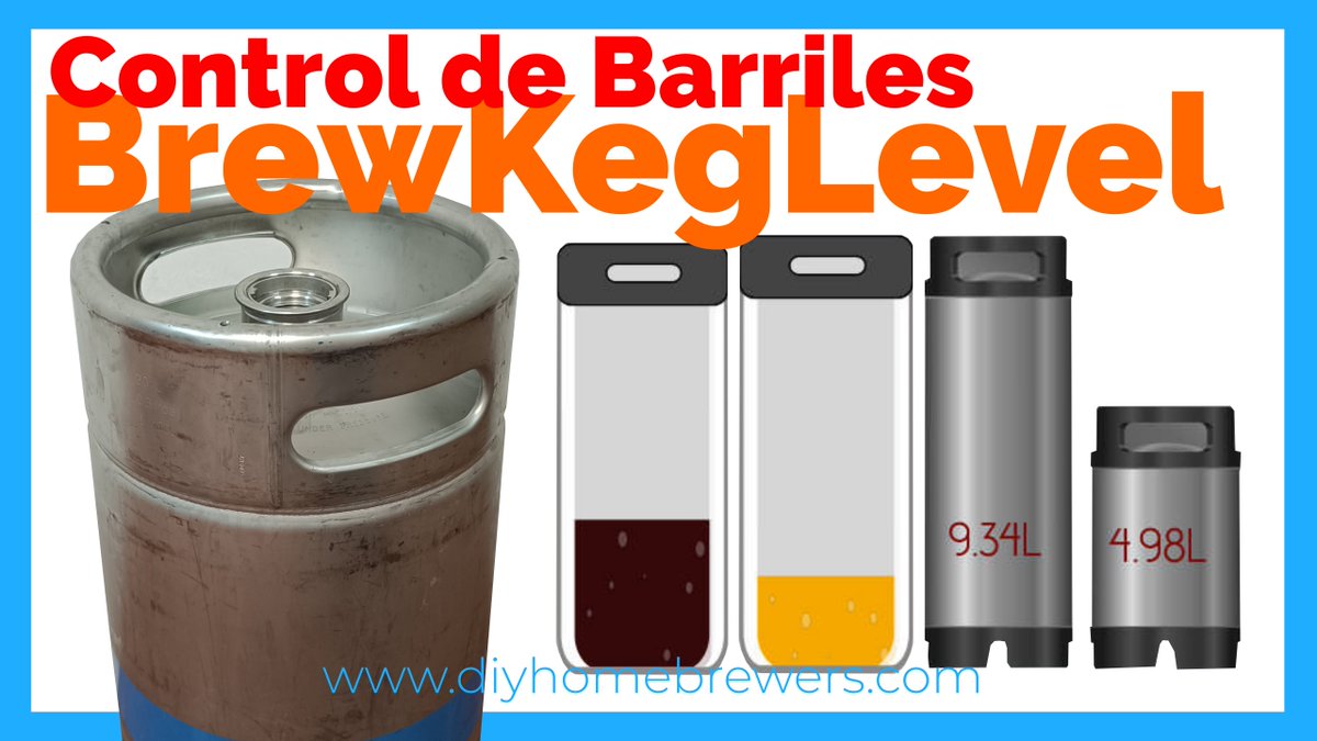 #BrewKegLevel: Control de Barriles DIY
Sistema DIY de control de litros de barriles de cerveza, para tu kegerator, pizarra online de cervezas, etc. De temperatura, litros pendientes y humedad del kegerator.

youtu.be/QkhJajl6KGs
#diy #homebrewer #diyhomebrewers #cerveza