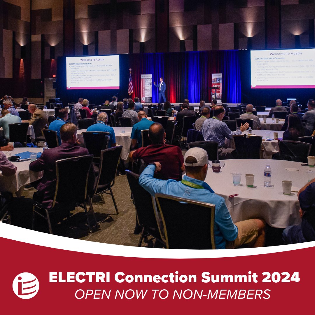 Join us for the 2024 ELECTRI Connection Summit Meeting in Roatán, Honduras on April 8-10!

Don't miss out on this opportunity to elevate the #ElectricalContracting industry globally, build relationships, and immerse yourself in different cultures 👉 hubs.ly/Q02lxPHC0