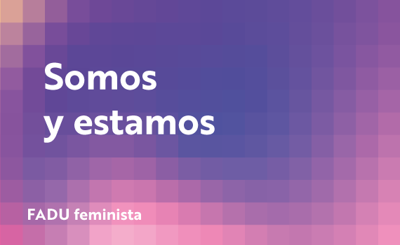 ￼
La Comisión de Equidad y Género y el Servicio de Actividades Culturales de FADU convocan a colectivos integrados por personas vinculadas a nuestra facultad a realizar una intervención en sus espacios comunes en el contexto de marzo, mes de la mujer. 
fadu.edu.uy/noticias/somos…