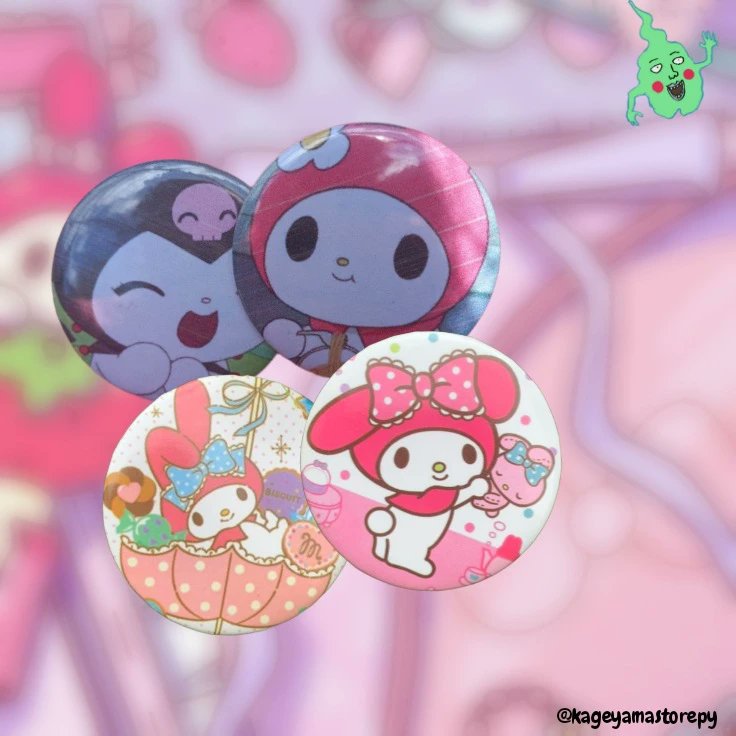 themjcstore's tweet photo. ₊˚ෆ Pines disponibles 🎀💗 

#sanrio #hellokitty #pinespersonalizados #tiendaonline #kuromi #mymelody #cute #pink #Pines #lambare #paraguay #likesforlike #like #instalike #followforfollowback #follow https://t.co/ybiRdYSvIX
