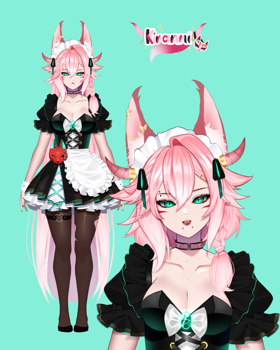 Kiranni1's tweet image. Vim deixar meu PNG aqui!
Sou Kiranni uma Kitsune-Oni que tem um maid café mas não sabe fazer café 😔
-altura: 1,63 sem a orelhas
-Aniversario: 02/01
-Rigg e live 2d: eu mesma
é isso, Obrigada pelo apoio de vocês 🌸💕