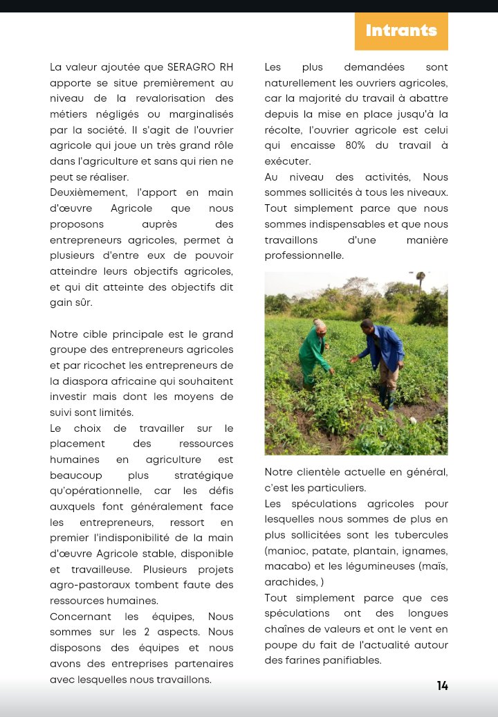 venushaangel's tweet photo. Salut à tous !
Les préparatifs pour la campagne agricole ont débuté déjà, nos équipes vous attendent pour vous fournir un travail impeccable. 

Pour en savoir plus sur moi et SERAGRO RH Cameroun , je vous invite...1/2 https://t.co/2lqtDzCIR4