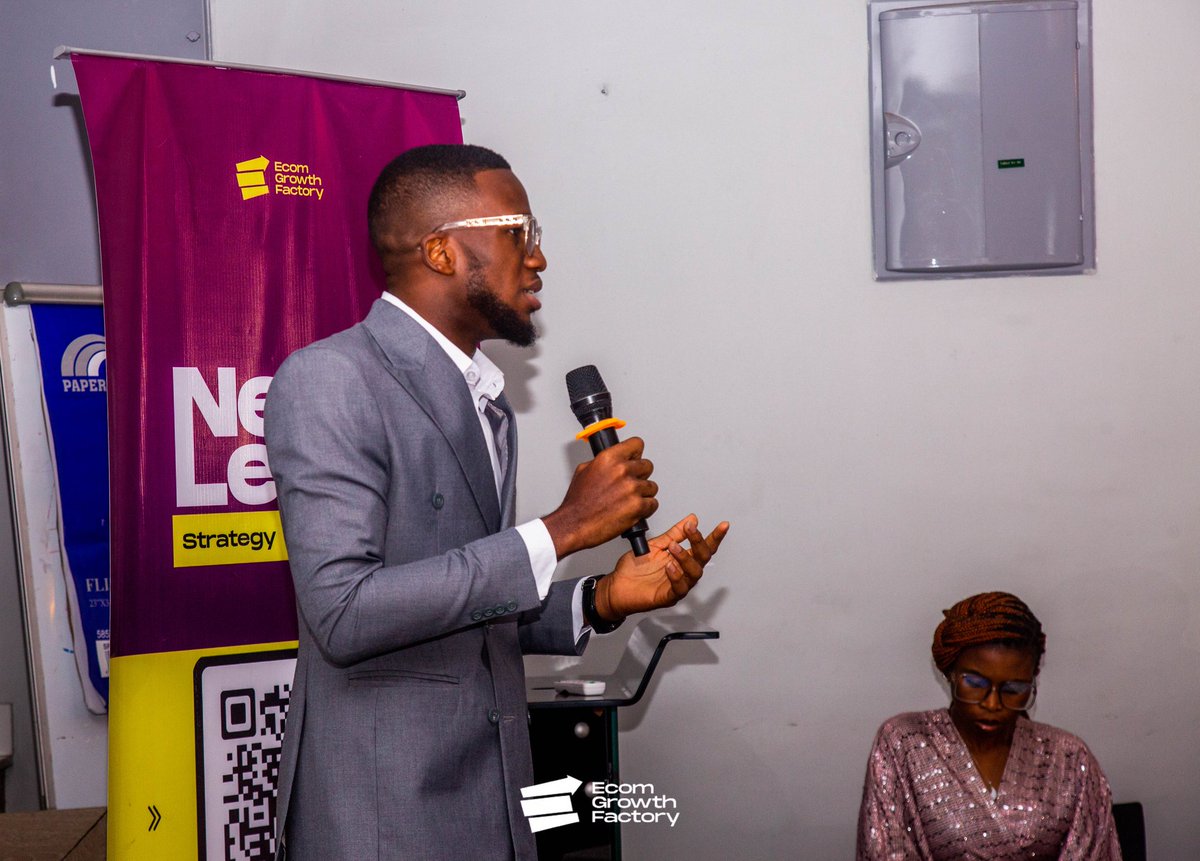 chidera_fortune's tweet photo. There is no magic word that can solve your sales problem. The solution rests within your work and discipline
#Ecomgrowthfactory
#Nextlevelstrategyconference2024
#NLSC2024
#NLSCLagos https://t.co/q2y6JOLu2v
