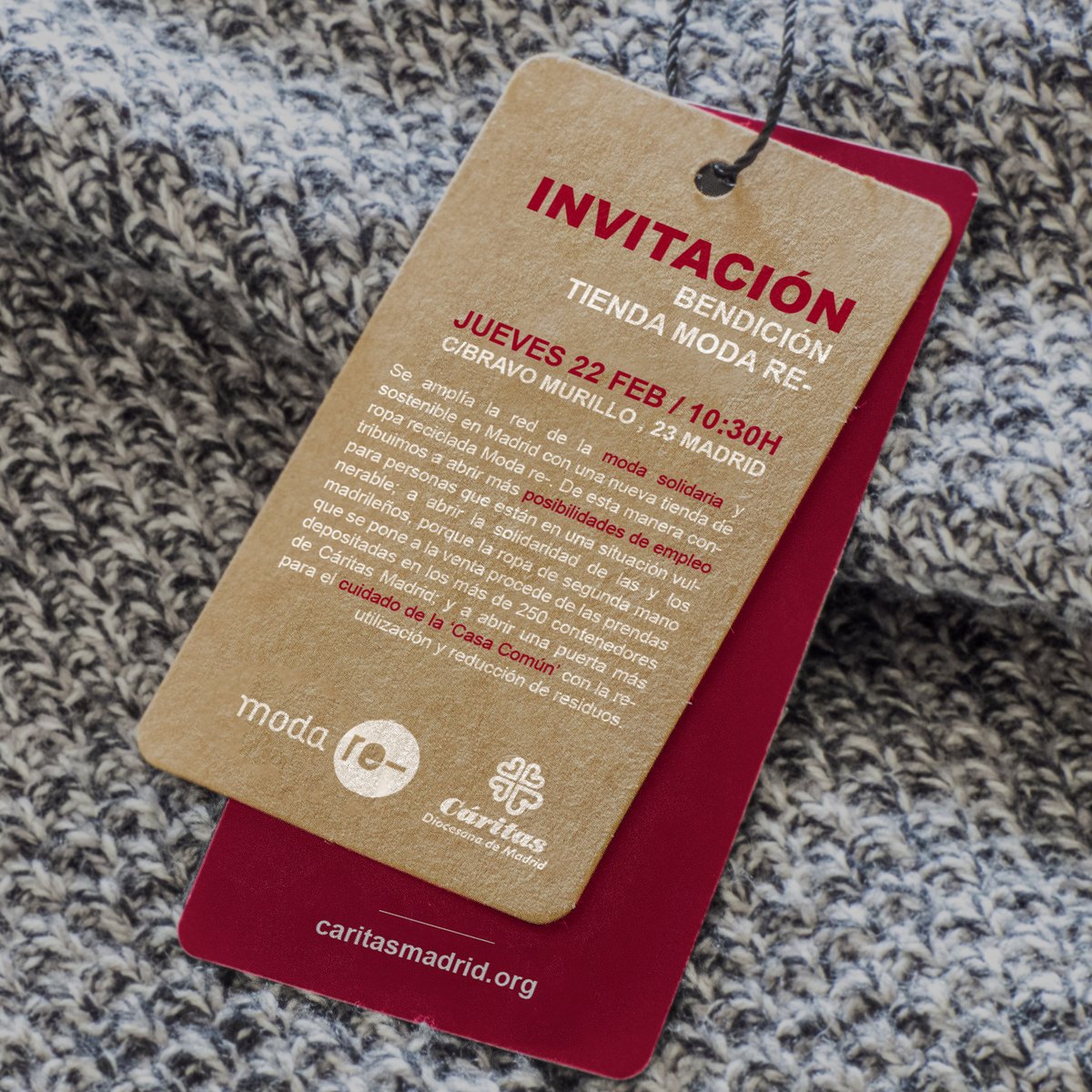 Cáritas Madrid amplía la red de la #moda #solidaria y #sostenible con la inauguración de una nueva tienda #Modare- en Madrid. Por el empleo de #inserción, por la #solidaridad y por el cuidado del #planeta.
caritasmadrid.org/actualidad/car…