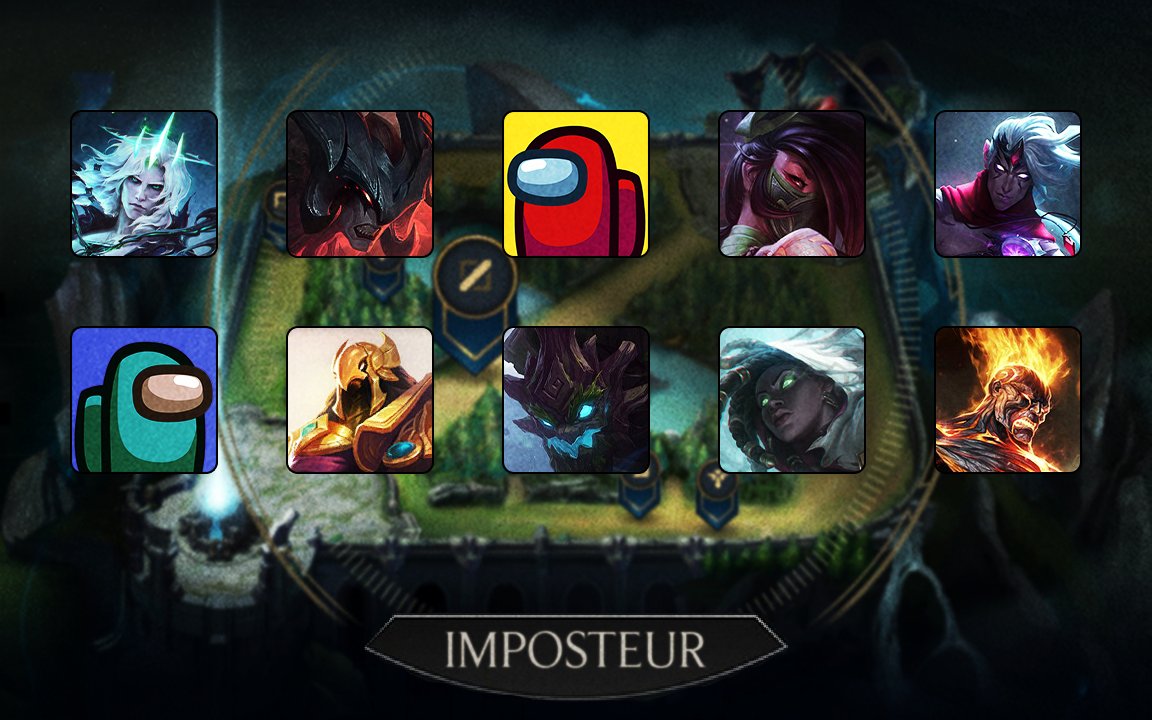 Ce soir, p'tit among us LoL intra mont fuji.
21H 
twitch.tv/suoh_kl