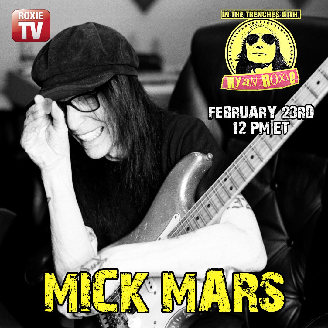 In The Trenches with Ryan Roxie (@inthetrenchesrr) on Twitter photo ๐ฅBreaking News๐ฅ
In The Trenches with <a href="/RyanRoxie/">Ryan Roxie</a> podcast is BACK๐ค
Tune in February 23rd at 12pm ET as we explore "The Other Side Of Mars", <a href="/mrmickmars/">Mick Mars</a> highly anticipated new album, set to drop on the same day.
Set the reminder ๐ bit.ly/ITT-MickMars
<a href="/InTheTrenchesRR/">In The Trenches with Ryan Roxie</a> ๐ฅBreaking News๐ฅ
In The Trenches with <a href="/RyanRoxie/">Ryan Roxie</a> podcast is BACK๐ค
Tune in February 23rd at 12pm ET as we explore "The Other Side Of Mars", <a href="/mrmickmars/">Mick Mars</a> highly anticipated new album, set to drop on the same day.
Set the reminder ๐ bit.ly/ITT-MickMars
<a href="/InTheTrenchesRR/">In The Trenches with Ryan Roxie</a>