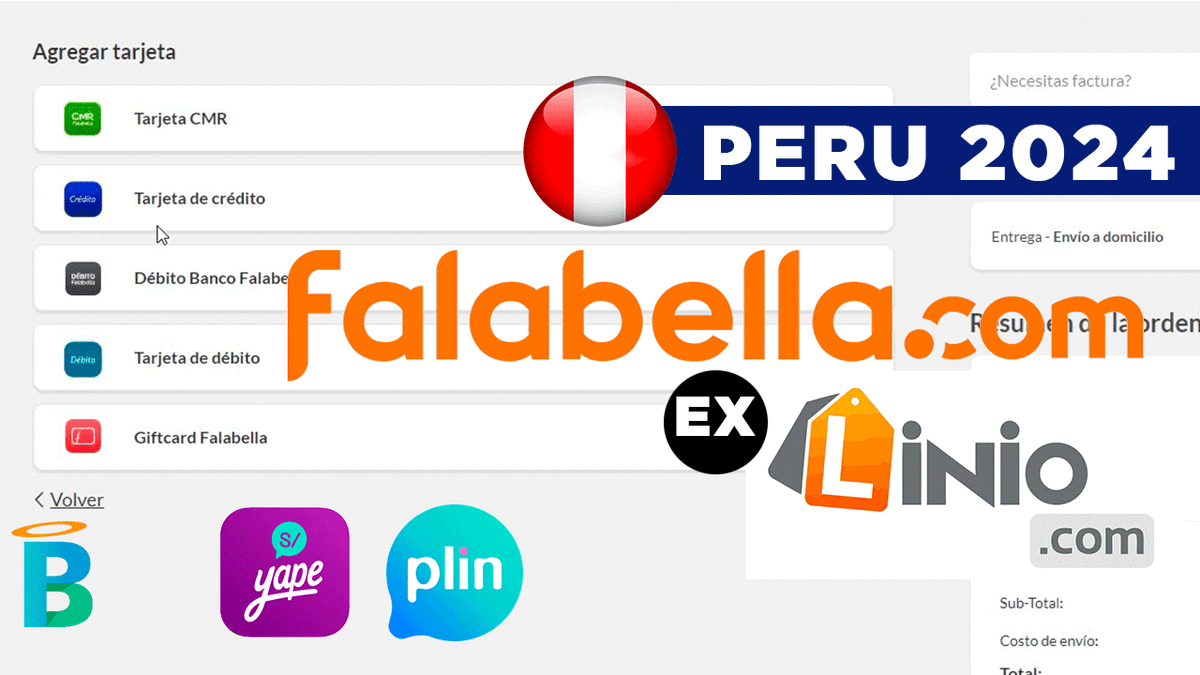 AlertaCreadores's tweet photo. #Perú #Recomendacion Veremos los métodos de pago vigentes en la pagina https://t.co/3se3nk5hgC Perú antes conocido como LINIO en este año 2024. ➡ https://t.co/nEvv4Vj7ms
#tutoriales #comprar #tiendasonline #falabella #linio https://t.co/jU67t6S9LF