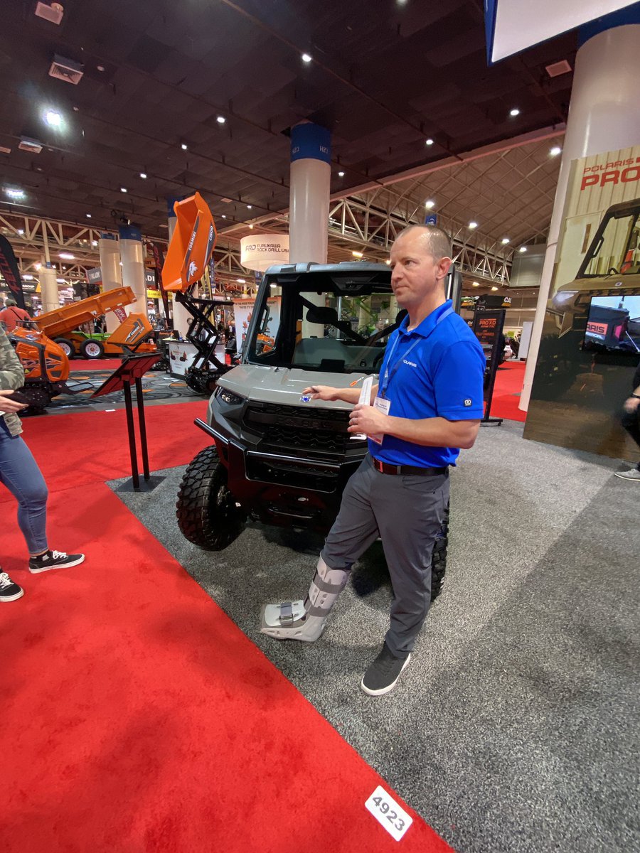 LoriDitoro's tweet image. Informative press conference during @ARARentalShow with #PolarisCommercial covering the new, all-electric Pro XD Kinetic. @EquipmentToday @4ConstructnPros #ARA2024