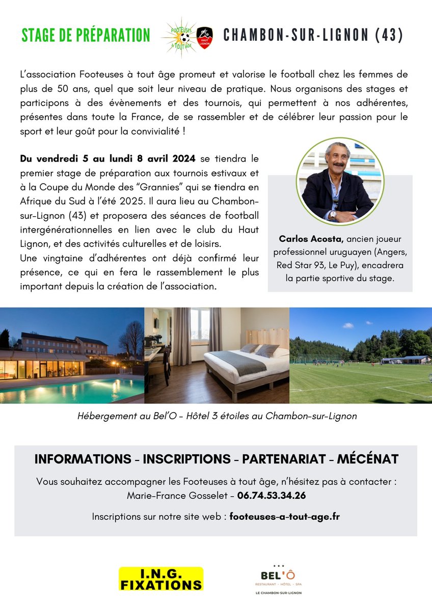 Une cagnotte pour aider les MamiesFooteuses à financer leur déplacement jusqu'au Chambon-sur-Lignon leetchi.com/c/footeuses-a-…