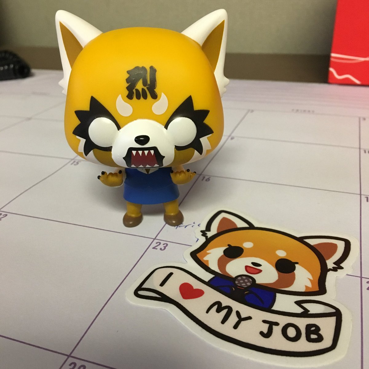 Littlebird_db's tweet photo. Office Pops! or Pops at the office. 😻💕 
Retsuko gets it. I love my job but sometimes… 🙀
#FunkoPhotoADayChallenge #FunkoFeb2024 @FunkoLeeM @dj3cb #aggretsuko #Sanrio https://t.co/wHBSPC7Rzn
