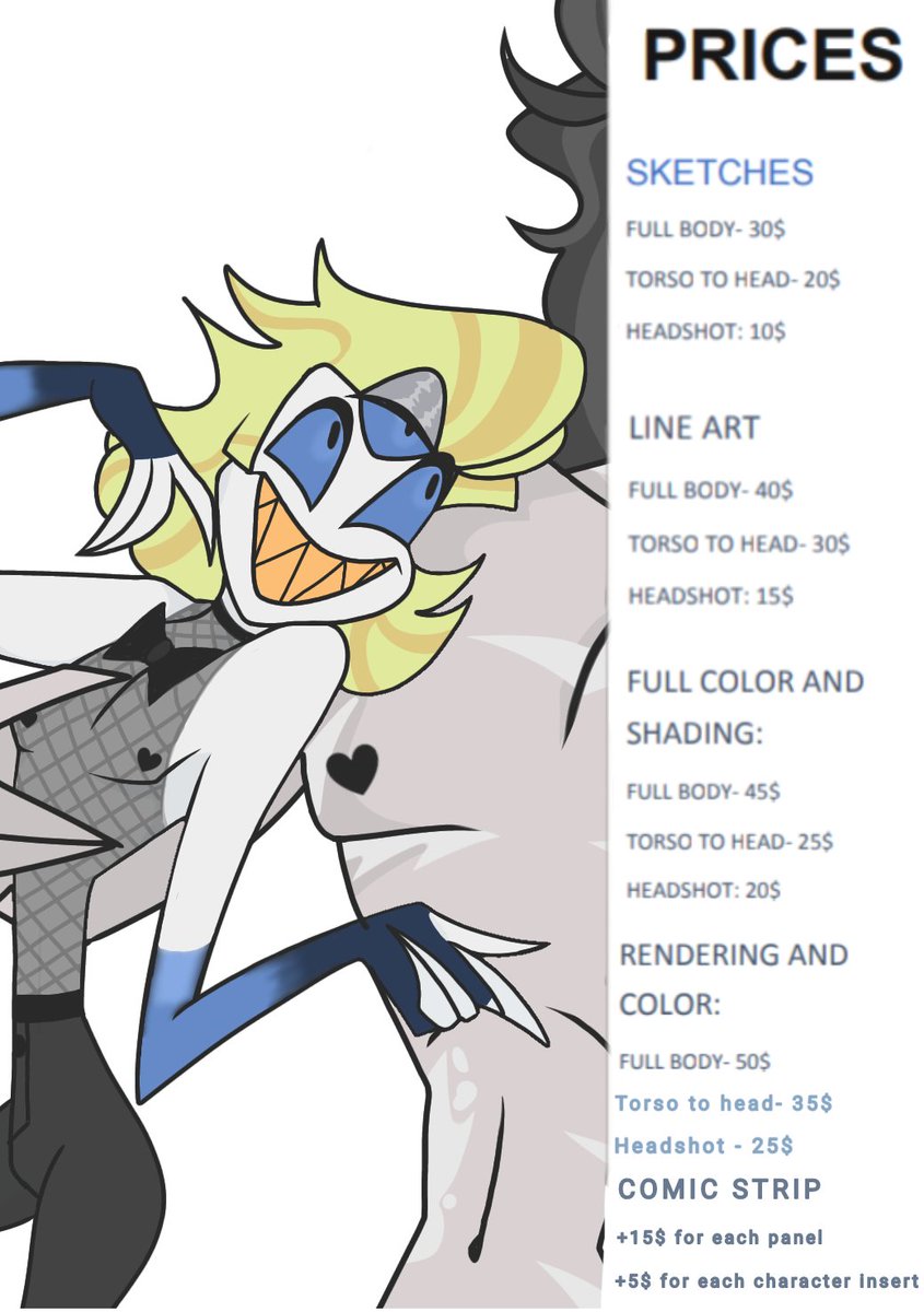 EmorySks's tweet photo. #FYP #commissionsopen #HazbinHotel #art https://t.co/qAEKKqZkBs