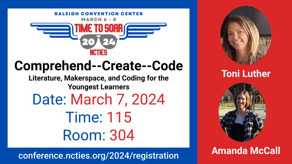 Amanda McCall (@amccalleducates) on Twitter photo We have used this workday to the fullest! This presentation will be full of ideas to implement right away.
Excited to present at #NCTIES24 this year with one of my favorite people.
<a href="/CarteretK12/">Carteret County Public School System</a>
<a href="/tluther78/">toni.luther78@gmail.com</a>
<a href="/MCPSsandcastle/">MCPS</a> We have used this workday to the fullest! This presentation will be full of ideas to implement right away.
Excited to present at #NCTIES24 this year with one of my favorite people.
<a href="/CarteretK12/">Carteret County Public School System</a>
<a href="/tluther78/">toni.luther78@gmail.com</a>
<a href="/MCPSsandcastle/">MCPS</a>