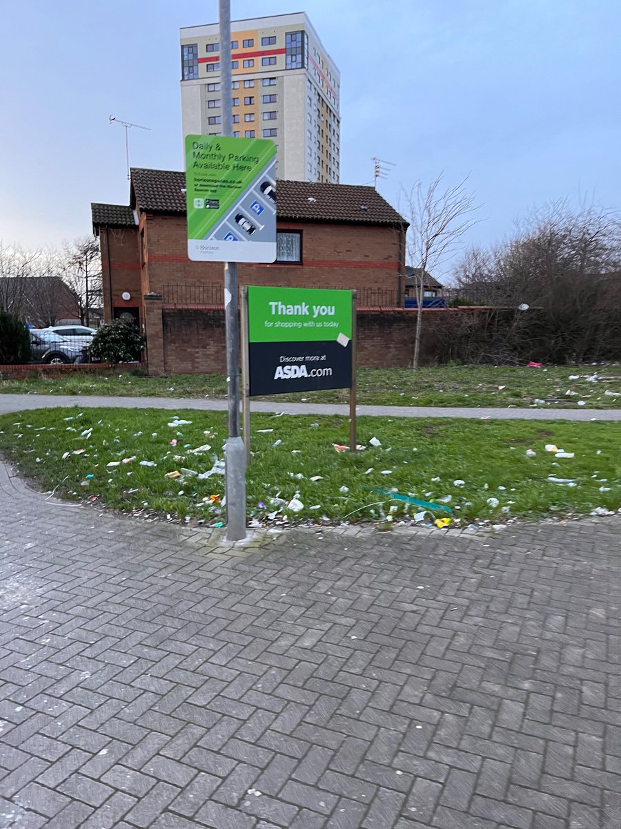 GavinS73's tweet photo. This issue has been going on for years. It’s not just Bootle. It’s a national problem. Supermarkets don’t care about their neighbourhoods. They create ‘community champions’ to green wash their own failings. They need to sort out their own back yards first @EricTorrington https://t.co/gPFuM6QmDt