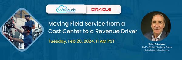 SoftClouds's tweet photo. Join @Oracle  and @SoftClouds for a comprehensive presentation on Oracle Field Service. [#webinar]

Register now: https://t.co/KgcvcuVE0r

#OFS #FieldService #OracleFieldService @HaroldSinnott @elonmusk @mvollmer1 @AiSmartz @MikeQuindazzi @SpirosMargaris https://t.co/UrdmiIudcX