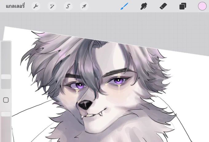 WIP วาดพี่ดาครั้งแรก 