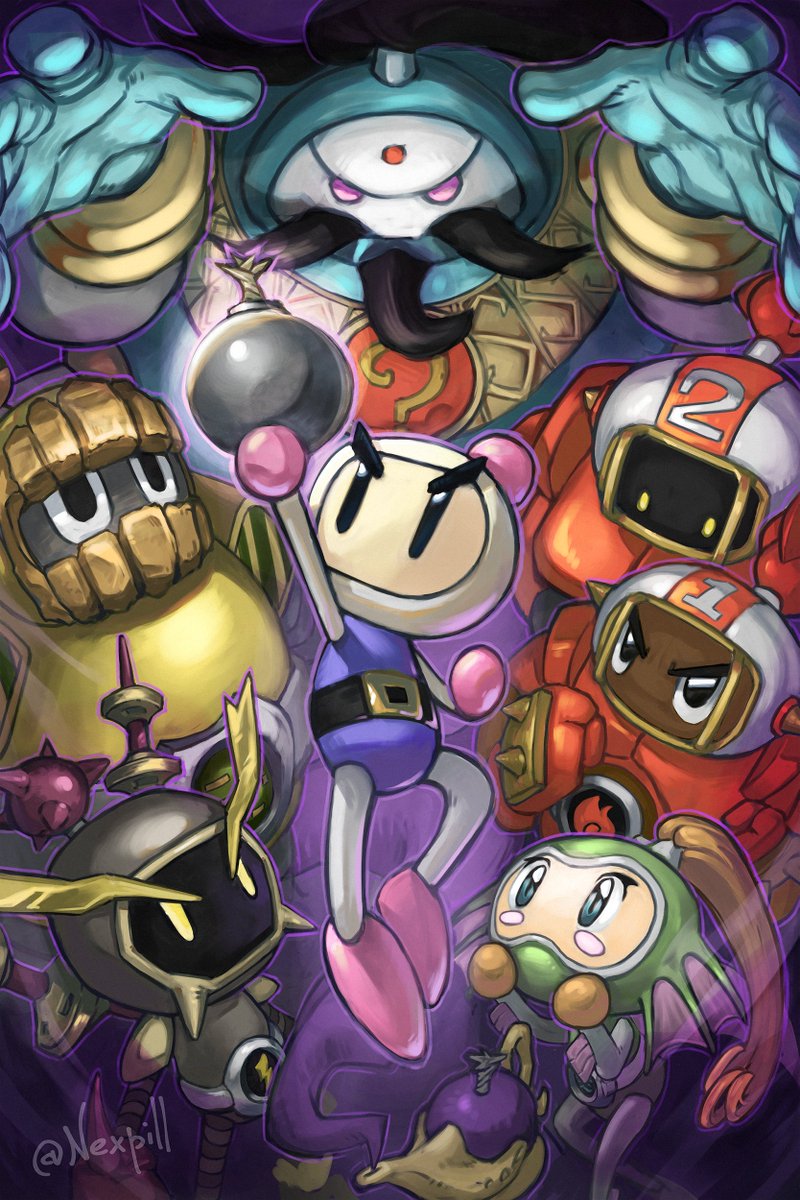 Nexpill's tweet photo. #bomberman art for the @DreamcastCollab https://t.co/nW7x4oNOjq