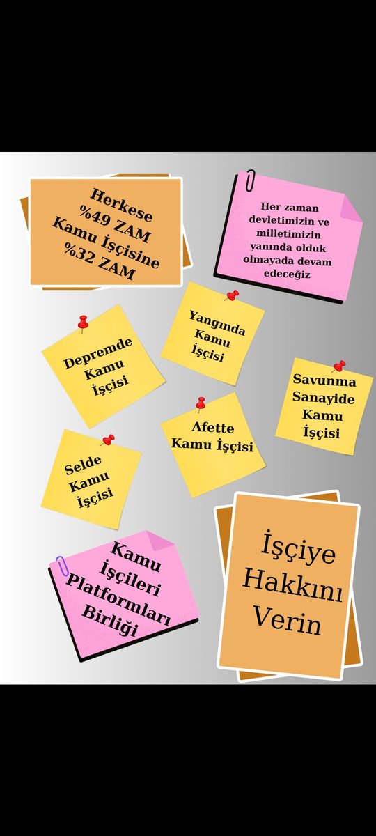 4_isci's tweet photo. ➡️ #isciyehakkiniverin
✅ Aidat almaya devam
📍Seyyanen zam yok
📍Refah payı yok
📍Vergide adalet yok
📍Ek protokol boş
📍Eğitim farkı yok
📍Kıdem tazminatı eridi
📍Tayin hakkı verilmedi
📍Meslek kodu sorunu devam ediyor
📍Haftalık çalışma süresi halâ 45 saat
📍 Promosyon güncellemesi yok